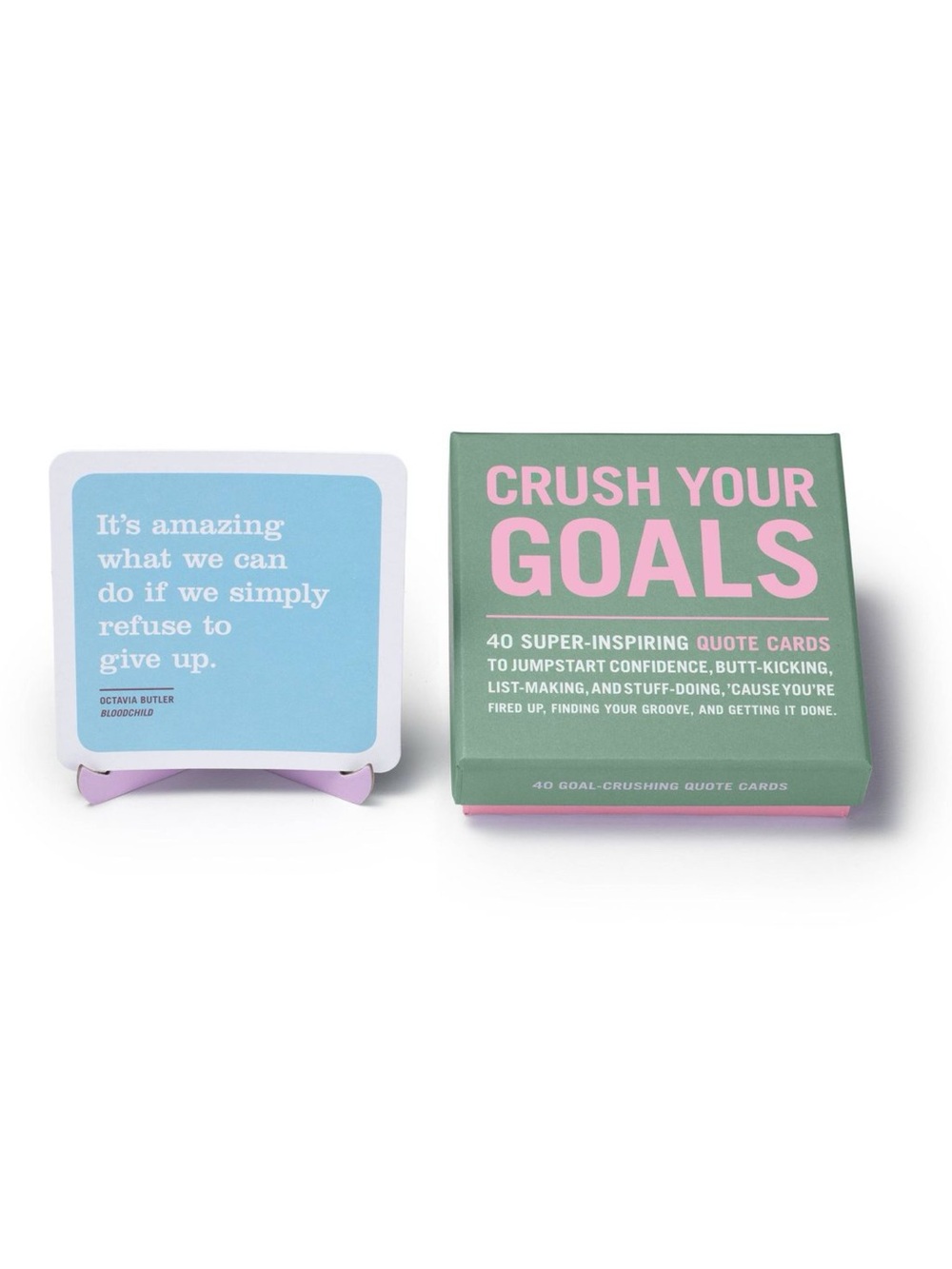 Knock Knock Crush Your Goals Inner Truth Deck Inspiring Cards Deck